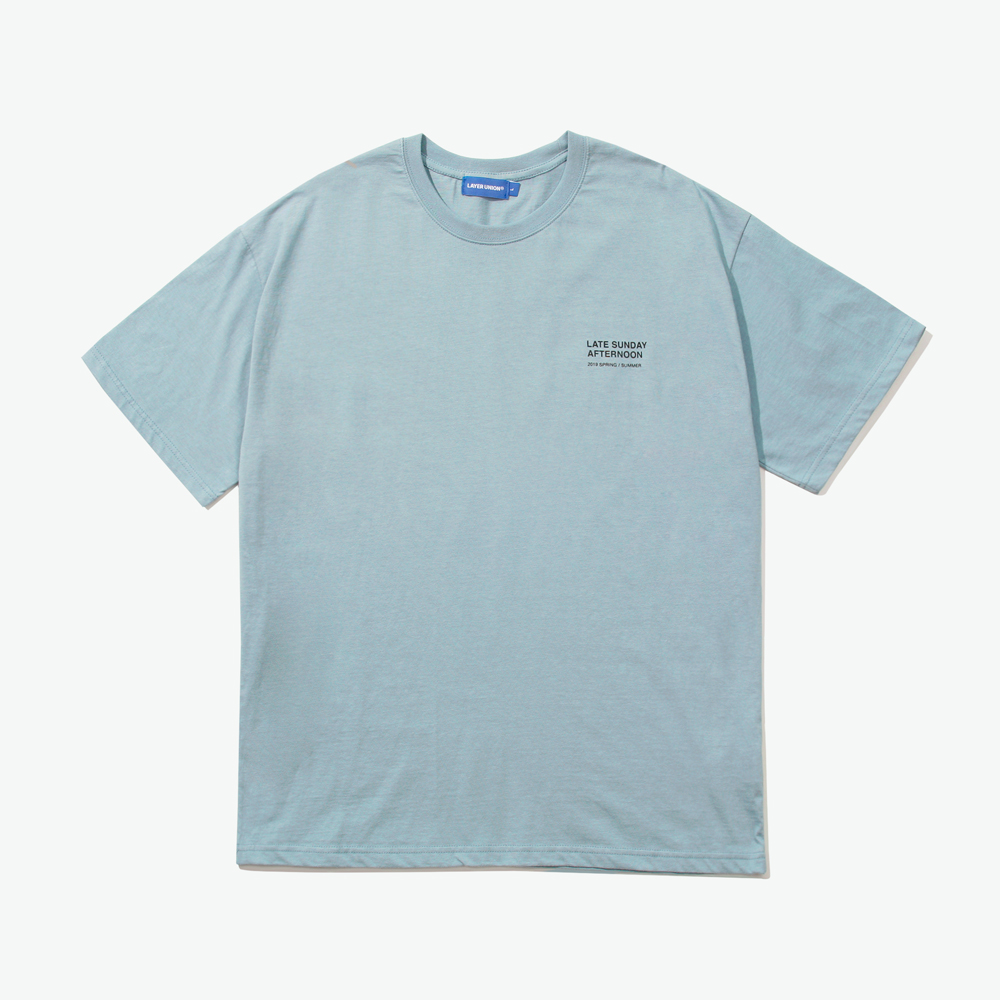 CORAL REEF S/S TEE LIGHT BLUE
