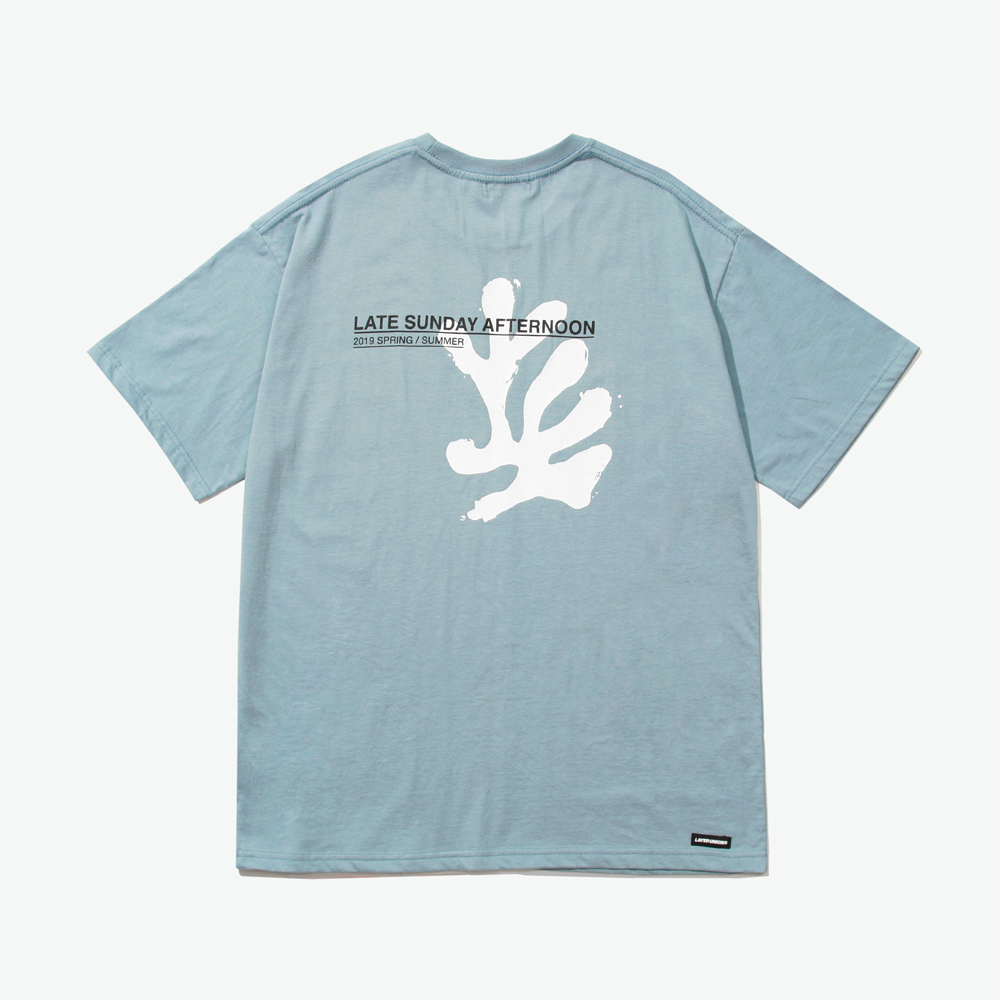 CORAL REEF S/S TEE LIGHT BLUE