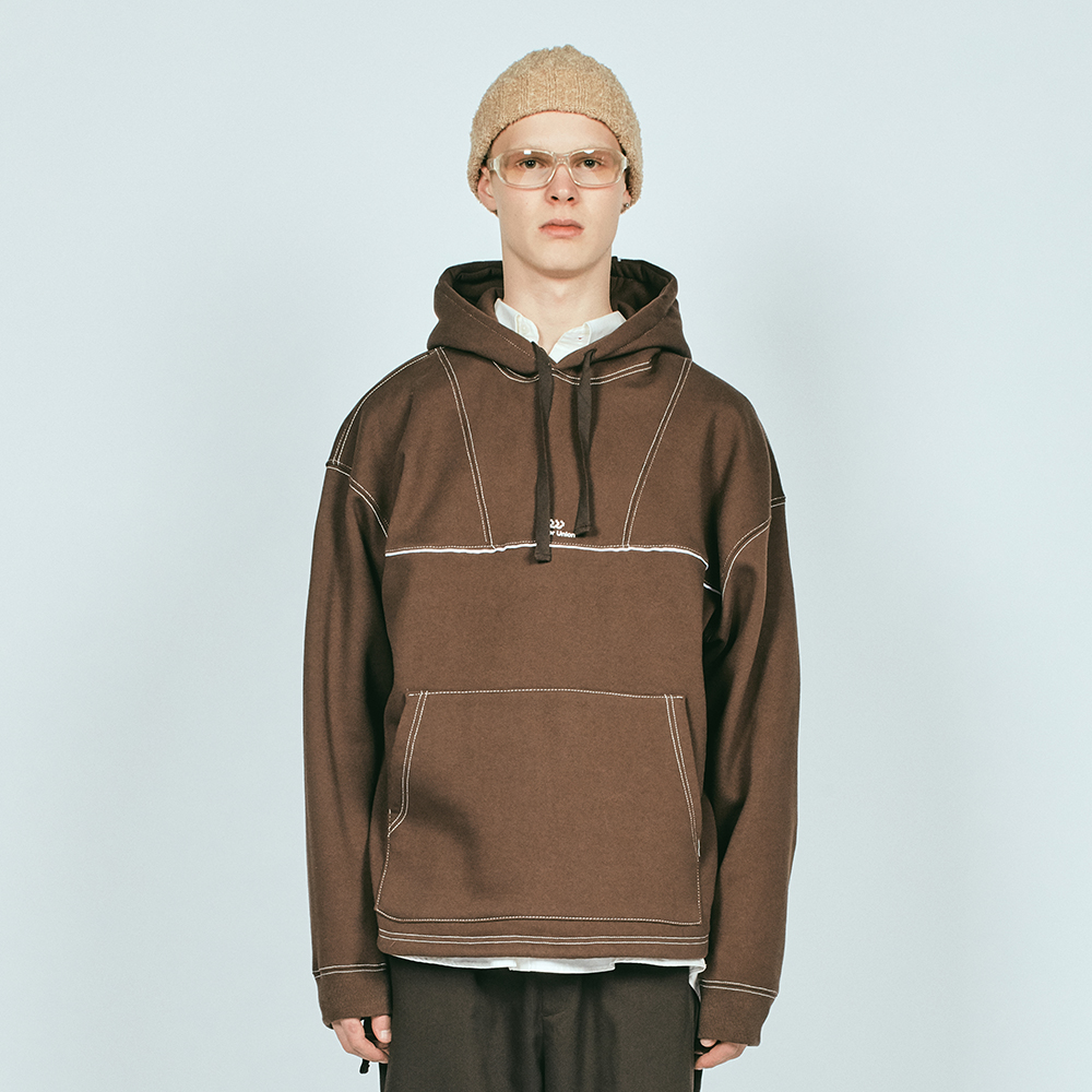 CTRS ST PIPING OVER HOODIE FL