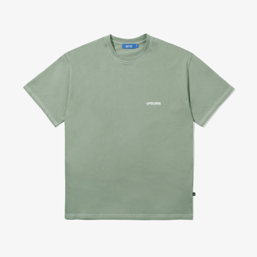 BASIC ST S/S TEE LIGHT GREEN