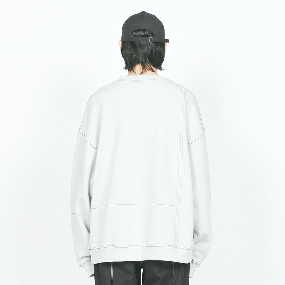 ST LABEL HEAVY OVER SWEATSHIRT