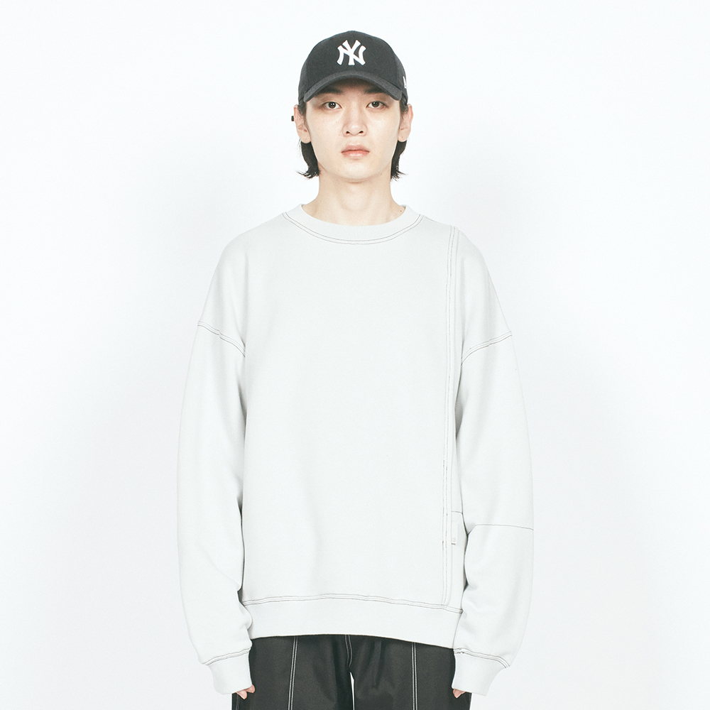 ST LABEL HEAVY OVER SWEATSHIRT
