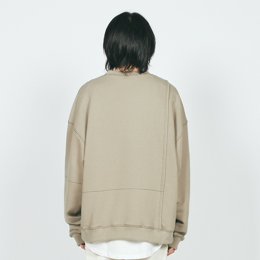 ST LABEL HEAVY OVER SWEATSHIRT