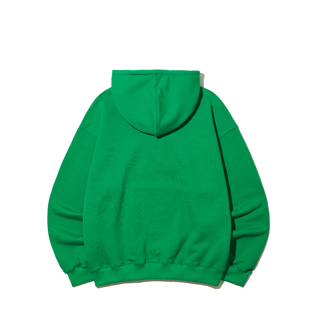 HEAVY COTTON OVER HOODIE GREEN