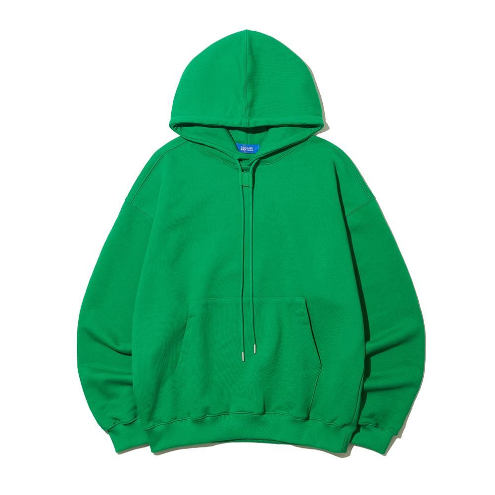 HEAVY COTTON OVER HOODIE GREEN