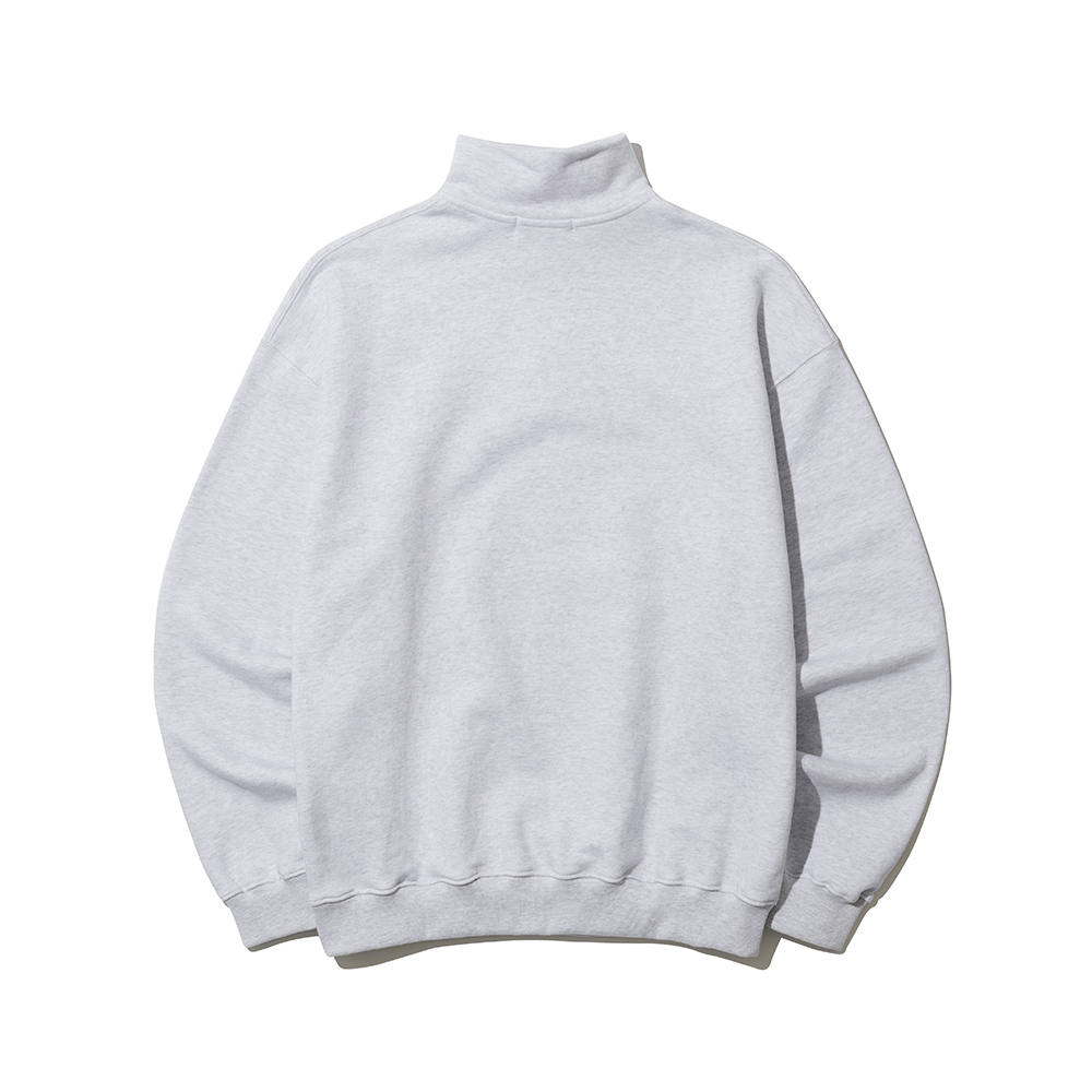 HEAVY OVER HALF-ZIP SWEATSHIRT