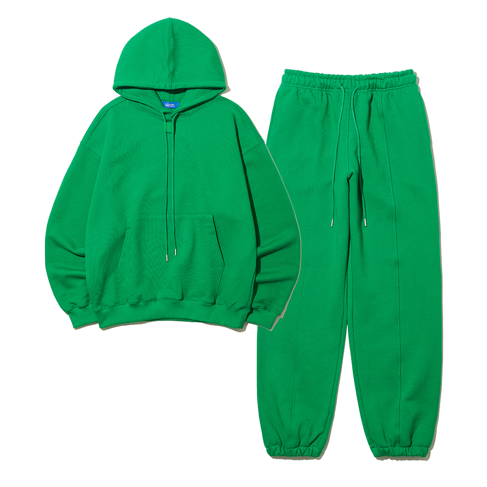 [SET] HEAVY OVER HOODIE SET-UP