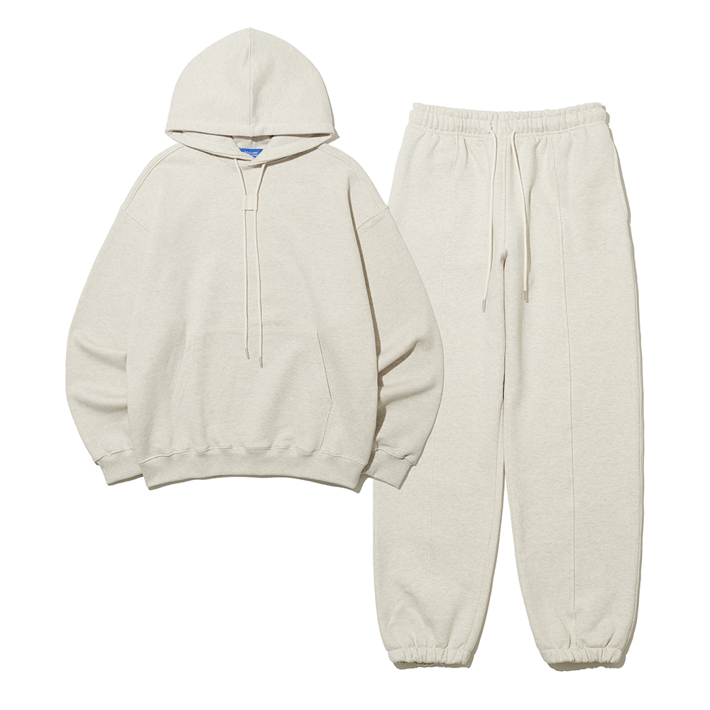 [SET] HEAVY OVER HOODIE SET-UP