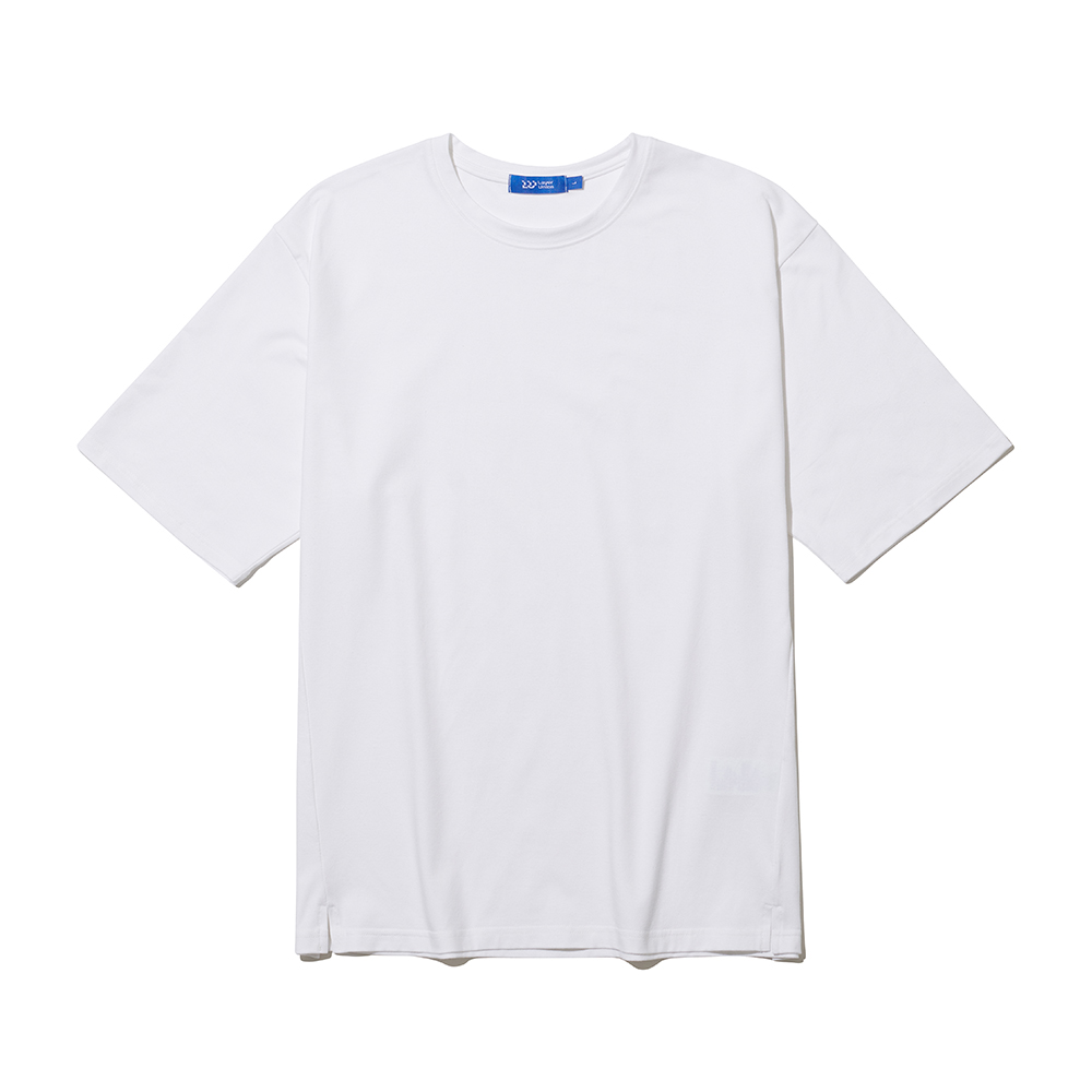 COTTON MODAL RELAXED S/S TEE W