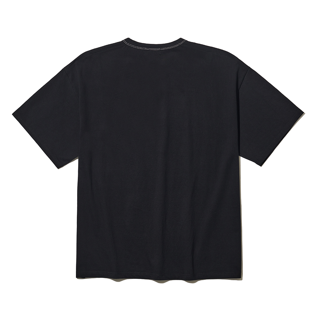 HEAVY COTTON OVER POCKET S/S T