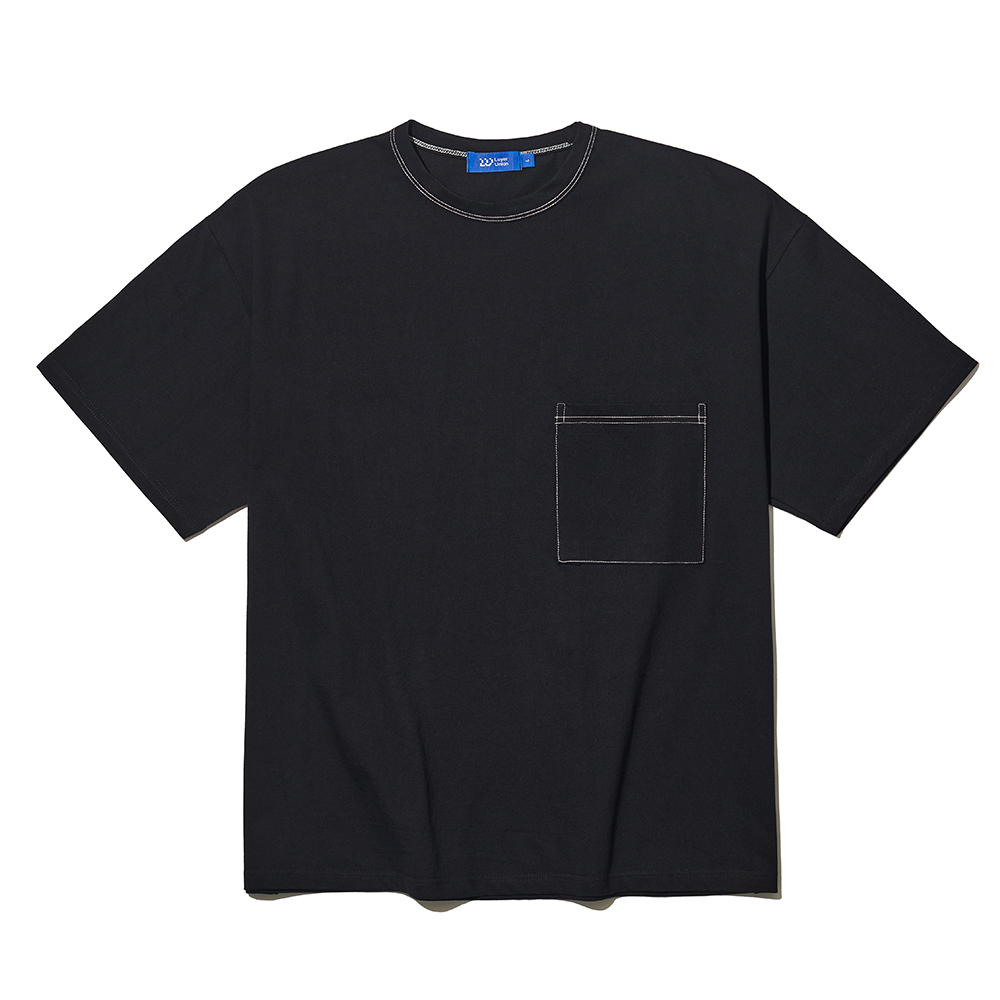 HEAVY COTTON OVER POCKET S/S T