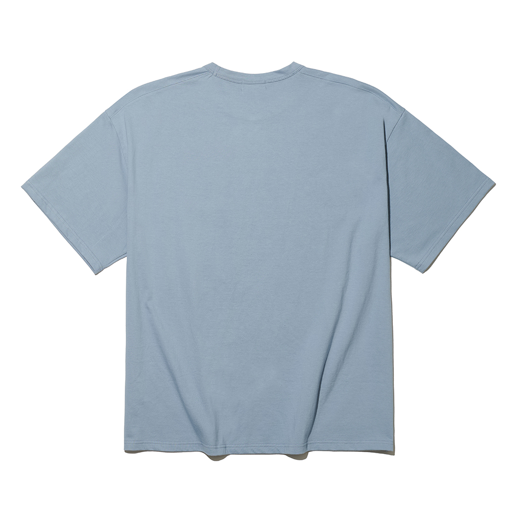 HEAVY COTTON OVER POCKET S/S T