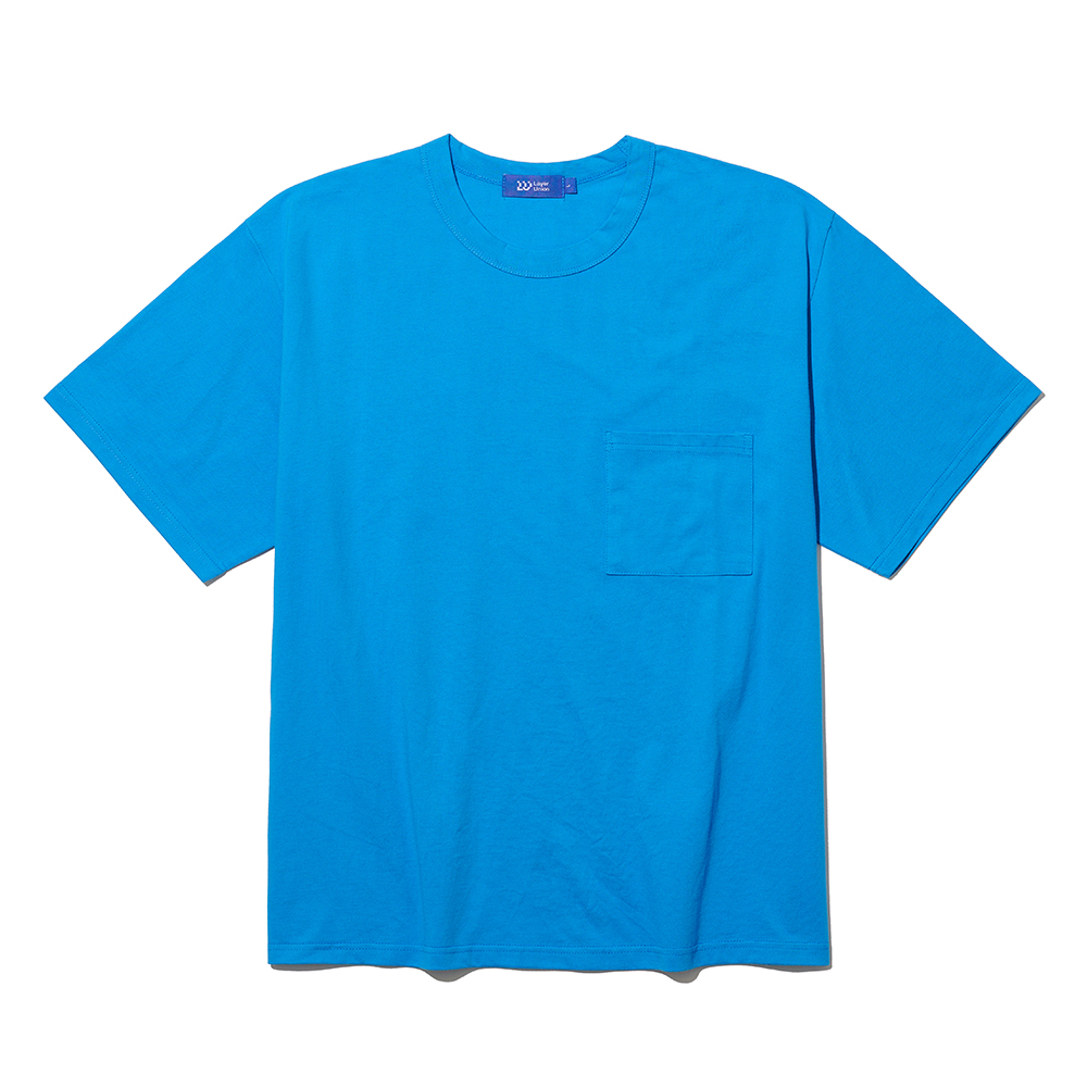 HEAVY COTTON OVER POCKET S/S T