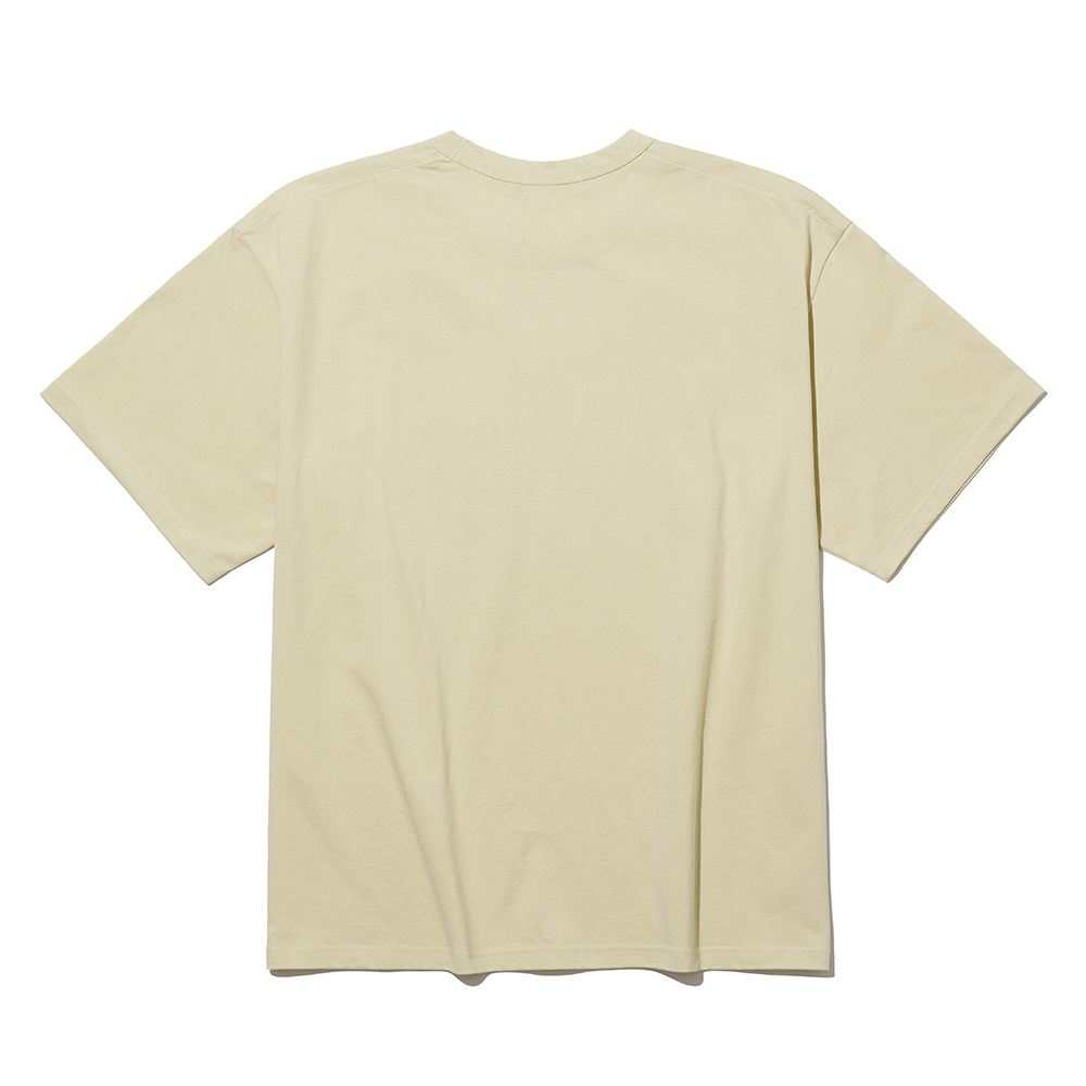 HEAVY COTTON OVER POCKET S/S T
