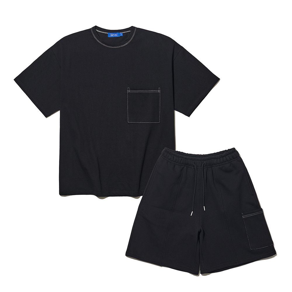 [SET] HEAVY COTTON OVER S/S TE