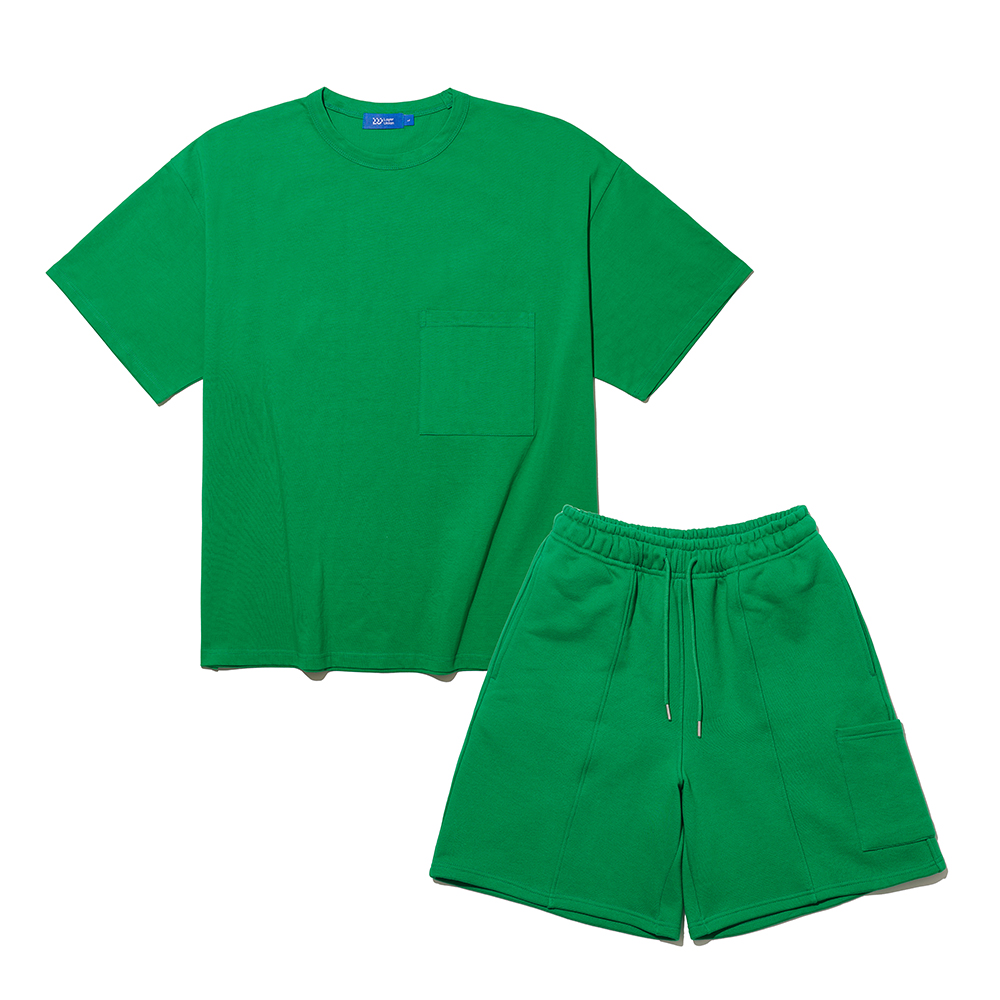 [SET] HEAVY COTTON OVER S/S TE