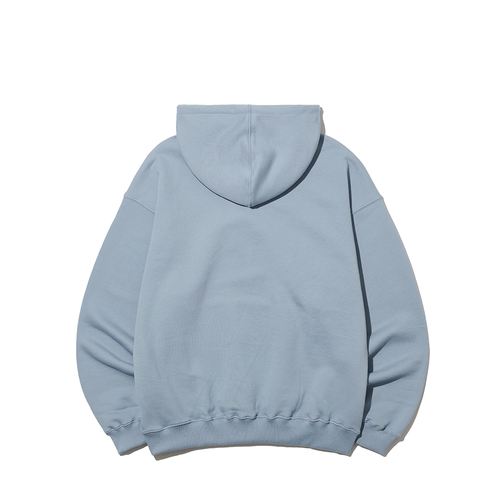 HEAVY COTTON OVER HOODIE L BLU