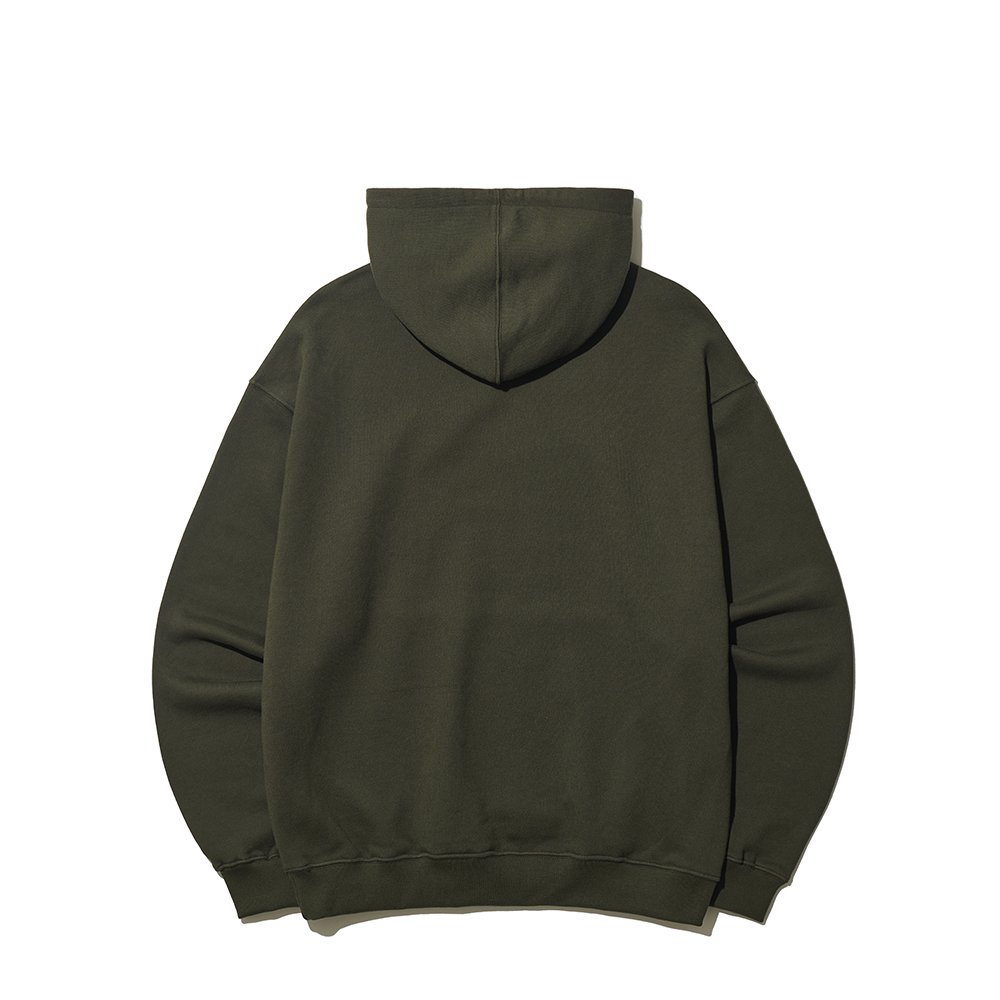 HEAVY COTTON OVER HOODIE KHAKI
