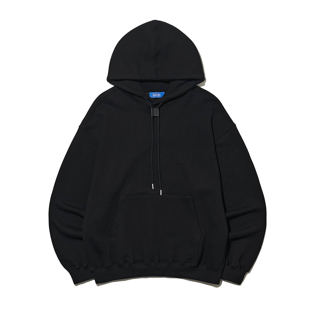HEAVY COTTON OVER HOODIE BLACK