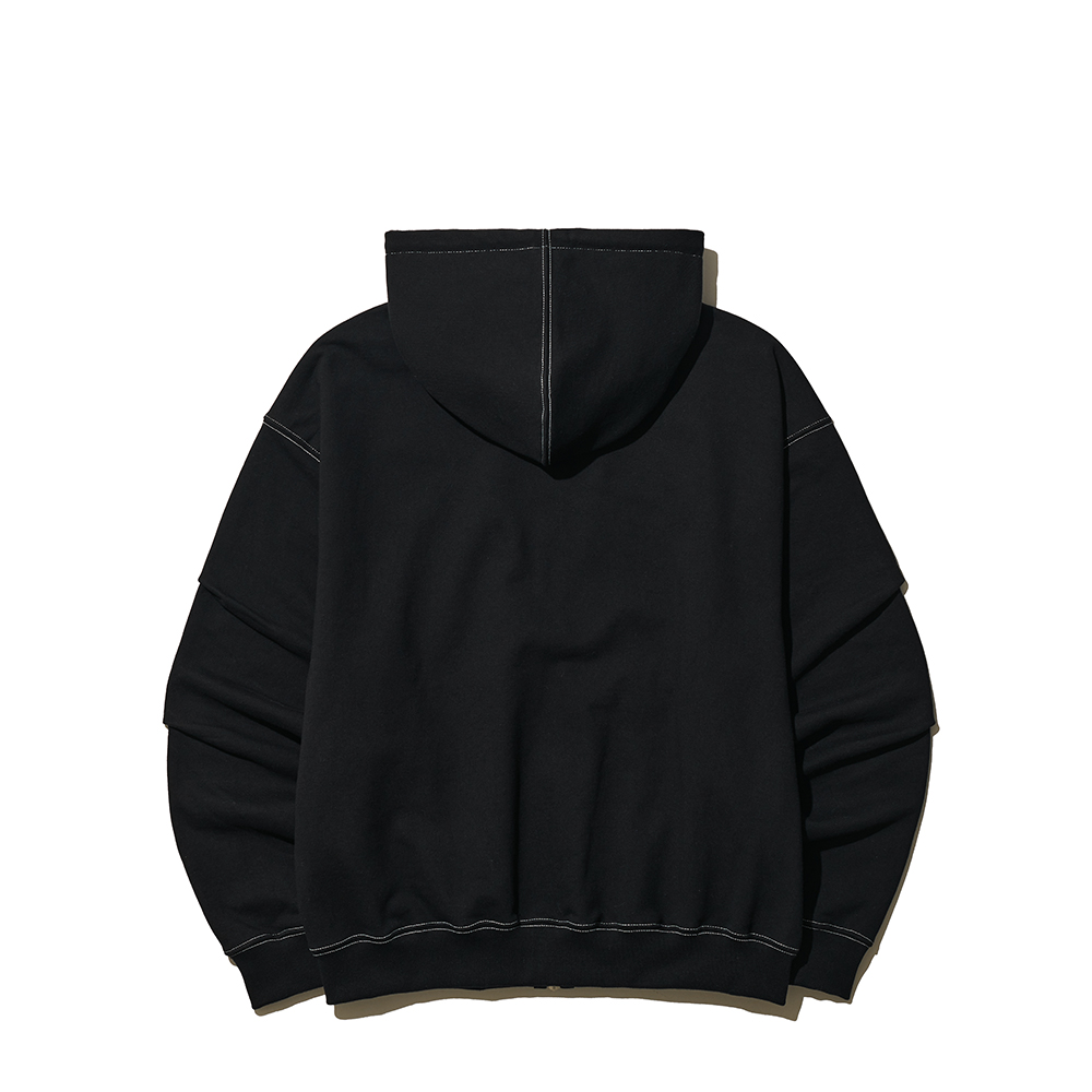ST HEAVY COTTON RIVET ZIP-UP H