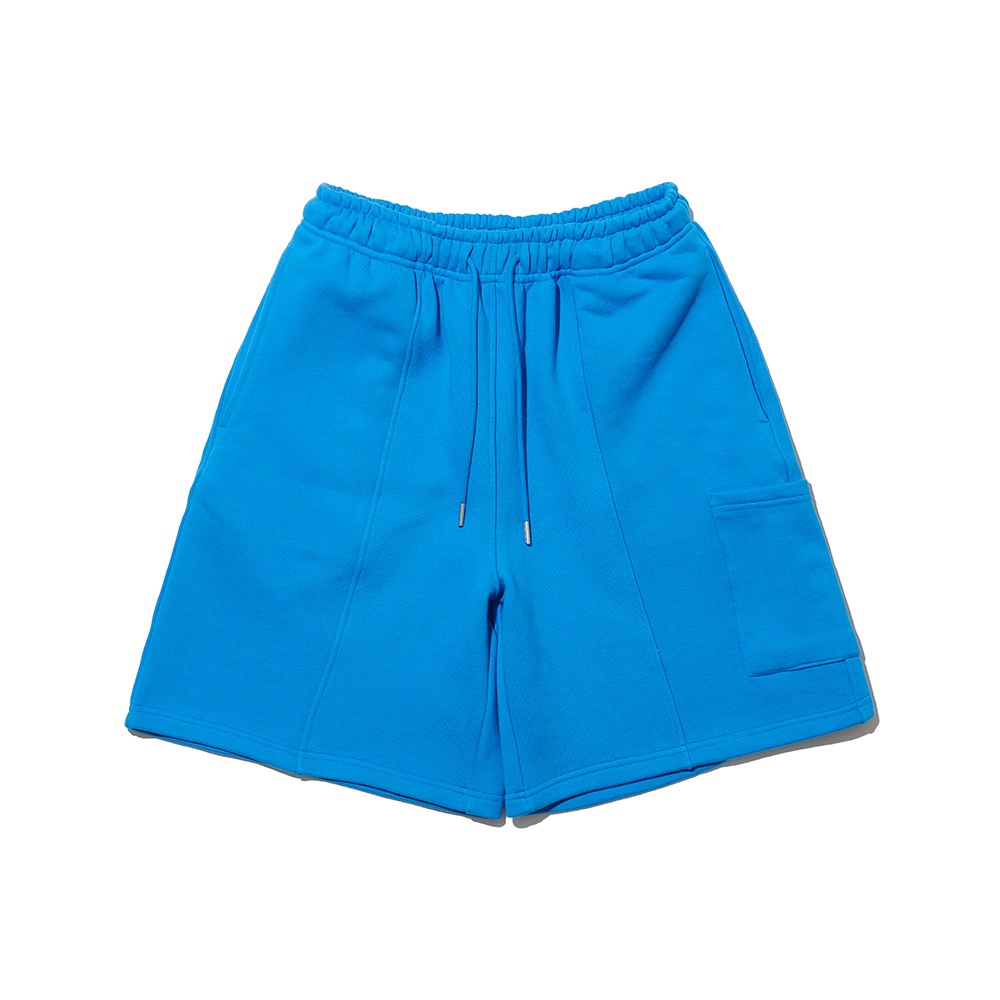 HEAVY COTTON CARGO SWEAT SHORT