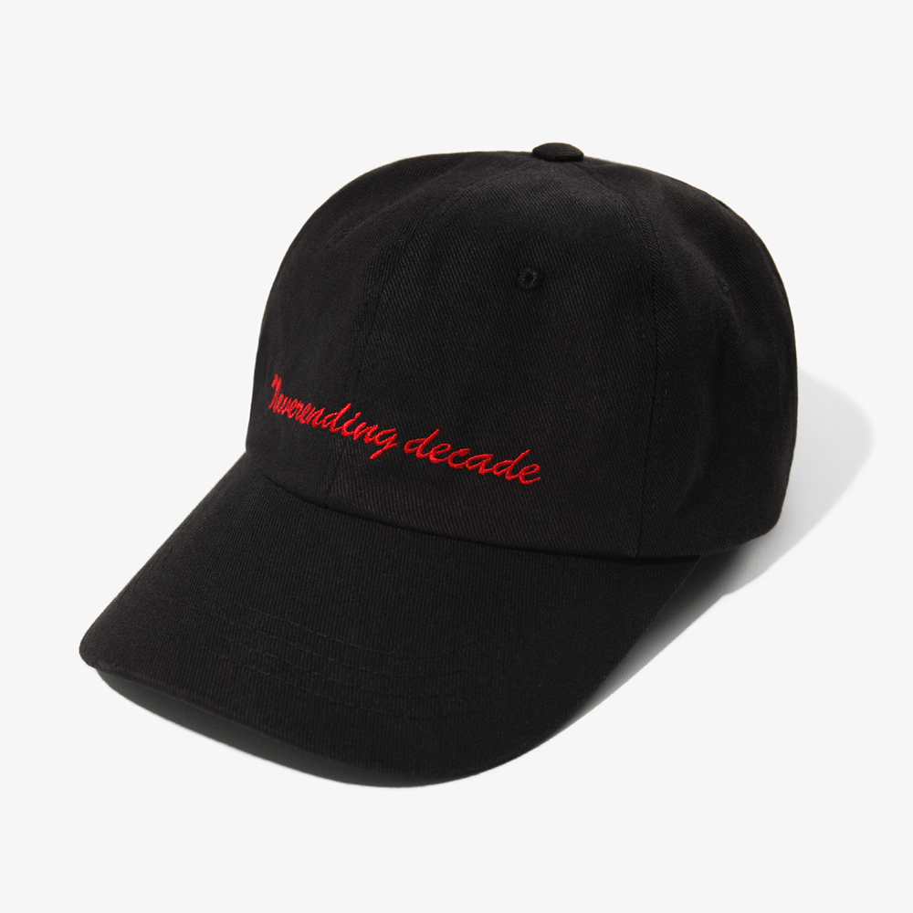 SCRIPT NED CAP BLACK