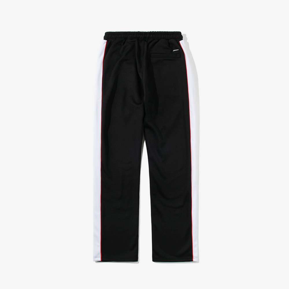PIPING LINE BAND PANTS BLACK
