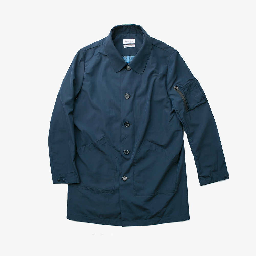 LIGHT MAC COAT NAVY