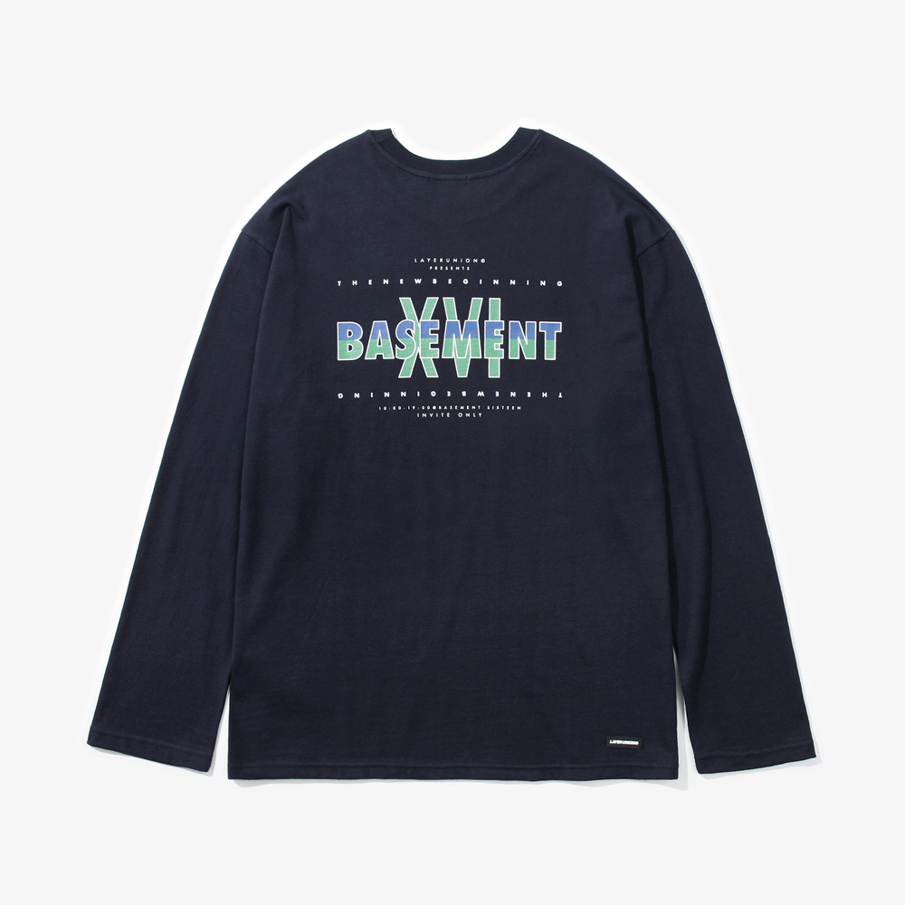 BSMT L/S TEE NAVY