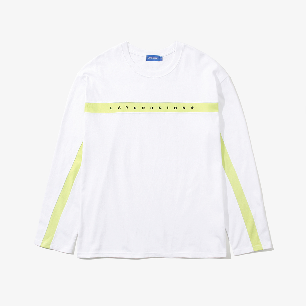 LU L/S TEE WHITE
