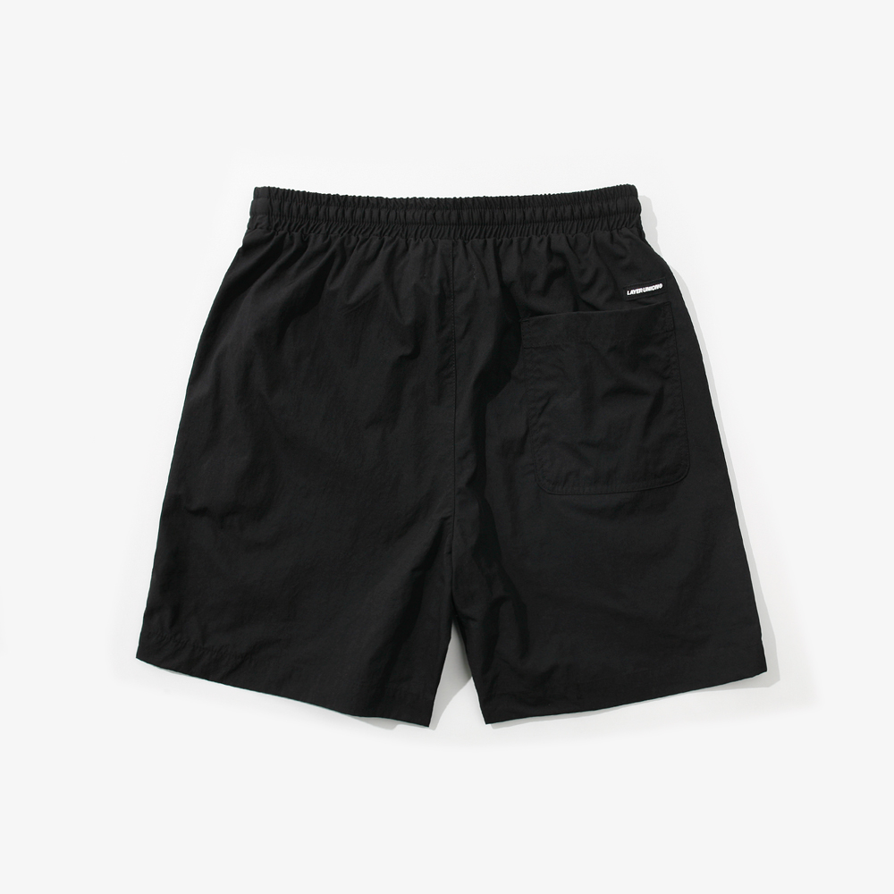 2C TAPE BAND SHORTS BLACK