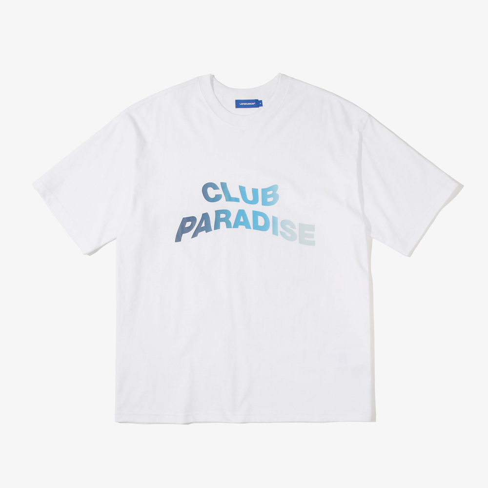 CP GRADATION S/S TEE WHITE