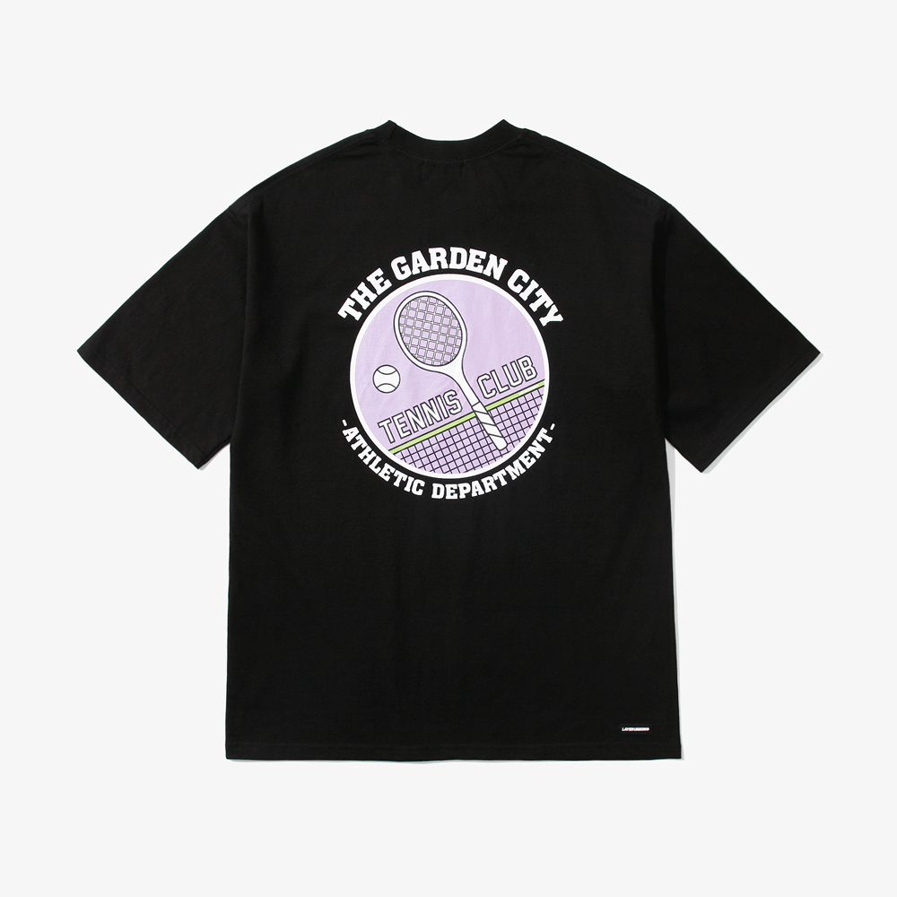 TENNIS S/S TEE BLACK