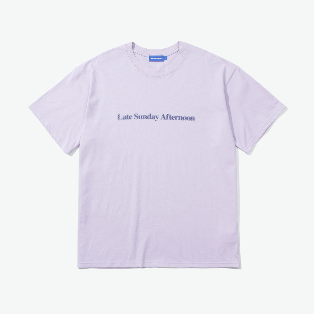 BLUR LSA S/S TEE LIGHT PURPLE
