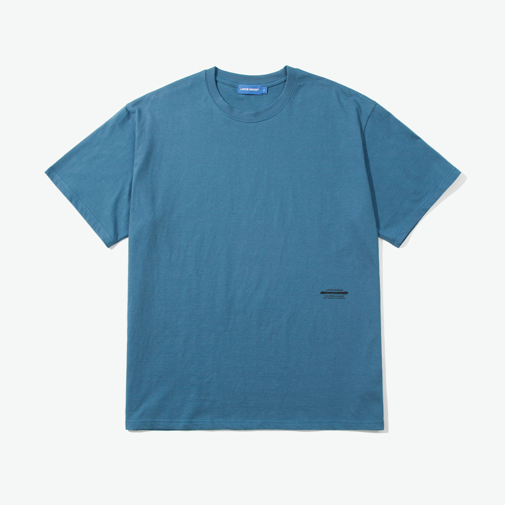 BASIC LSA S/S TEE DARK BLUE