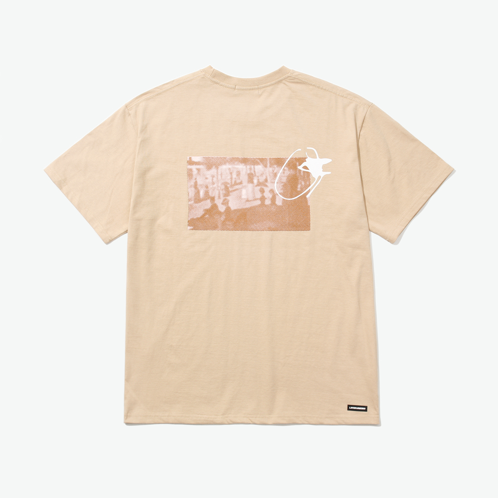 PAINTING LSA S/S TEE BEIGE